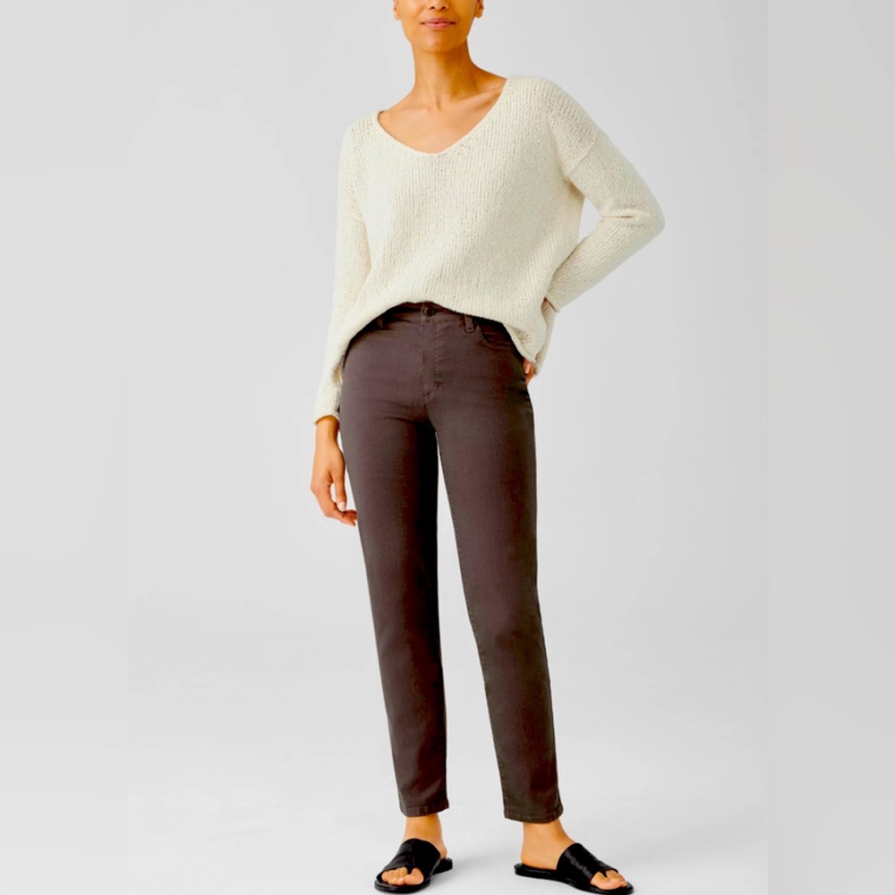 NWOT Retail $178 Eileen Fischer Stylish Black Jeans